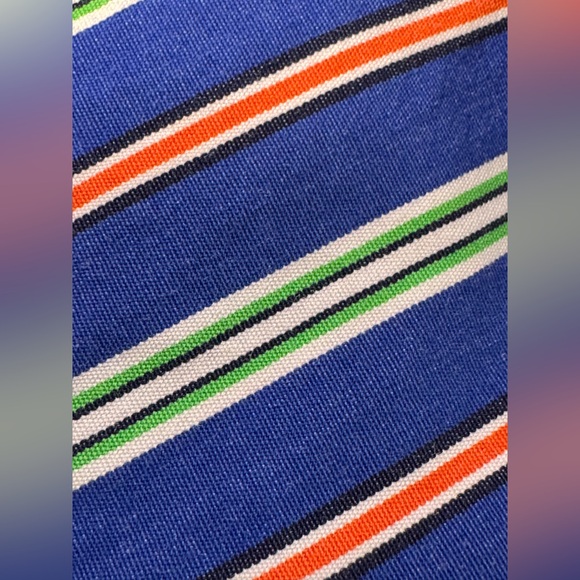 Polo Ralph Lauren Mens XL Classic‎ Fit Blue Stripe Long Sleeve Button Shirt - Picture 2 of 5